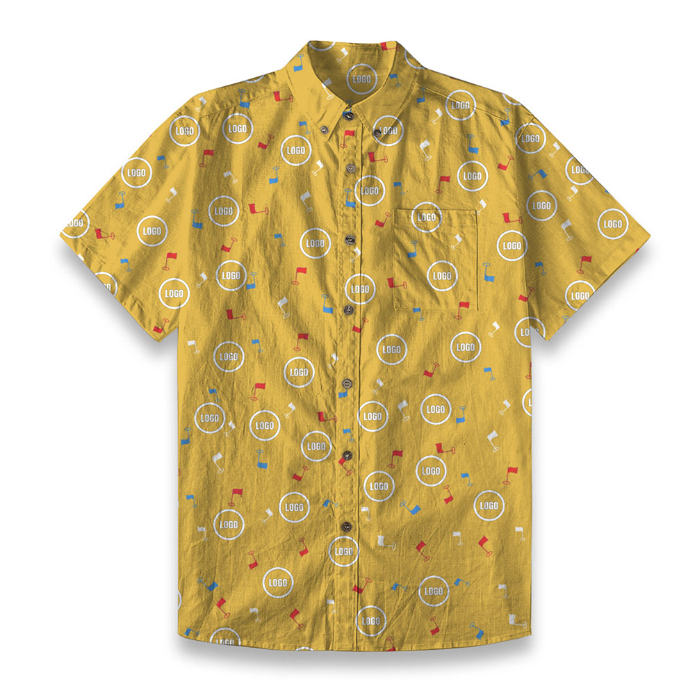 Custom Golfer Men's Hawaiian Premium Shirt 10